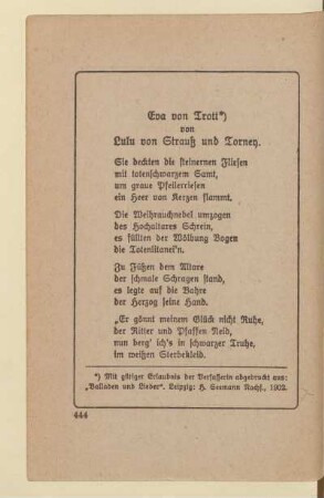 Lulu von Strauß und Torney