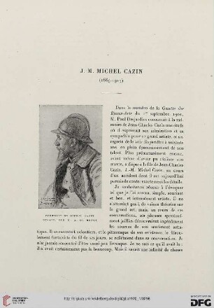 5. Pér. 1.1920: J.-M. Michel Cazin (1869 - 1917)