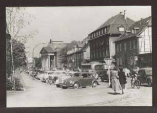 Das Rosental nach der Umgestaltung. Detmold. Rosental, Blickrichtung Westen