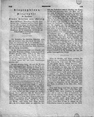 Biographieen. Biographie Sr. Excellenz Franz Grafen von Hartig ...