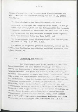 3.31 Gewichtung der Merkmale