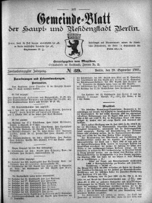 1901,39: No. 39, 29. September 1901