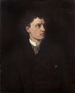 Bildnis des Schauspielers Joseph Kainz