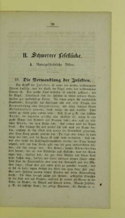 A. Naturgeschichtliche Bilder