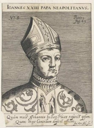 Bildnis des Ioannes XXIII. (Antipapa)
