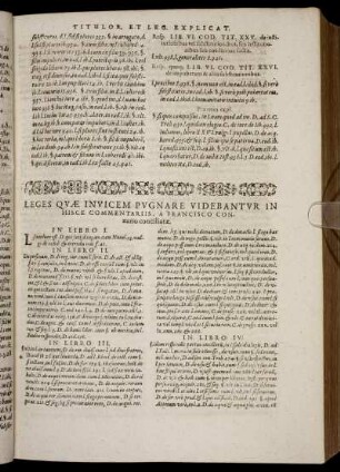 Leges Quæ Invicem Pugnare Videbantur In Hisce Commentariis, A Francisco Connano conciliatæ.