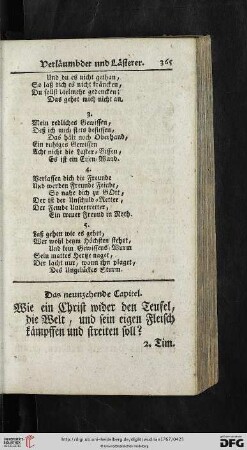 Das neunzehende Capitel