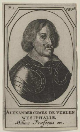 Bildnis des Alexander de Vehlen