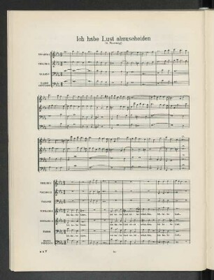 Ich habe Lust abzuscheiden (2. Fassung)