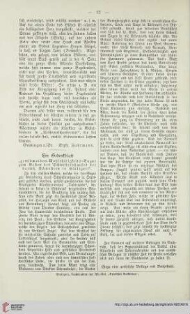 Gedenkblatt