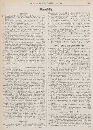 731-734 Bibliographie