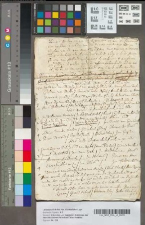 Monsterrol van de compagnie kurassiers van Walraven, Heer te Brederode, brieven en andere stukken, door hem als zoodanig ontvangen, op een waarvan een gedicht tegen de Synode van Dordrecht staat, 1619 en 1620. 10 stukken.