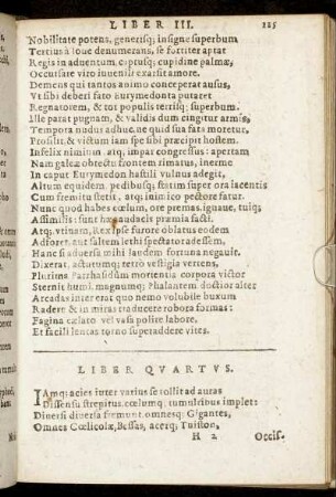 [Belli gigantes], Liber Quartus.