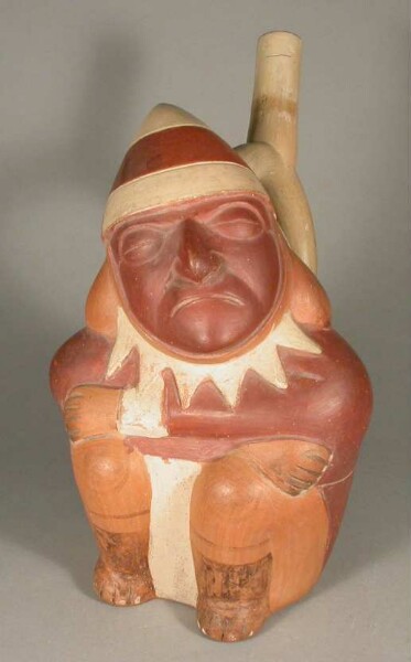 Sitzende anthropomorphe Figur