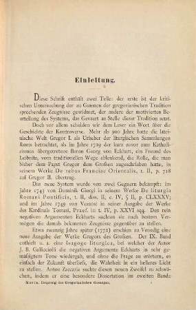 Der Ursprung des gregorianischen Gesanges : eine Antwort auf Gevaerts Abhandlung über "den Ursprung des römischen Kirchengesanges"