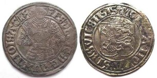 Doppelschilling, Schleswig-Holstein, Königliche Linie, Friedrich I. (1523 - 1533)