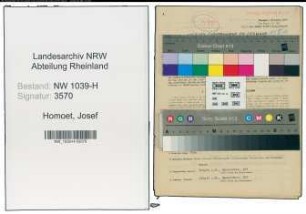 Entnazifizierung Josef Homoet , geb. 19.12.1887 (Bankbeamter)