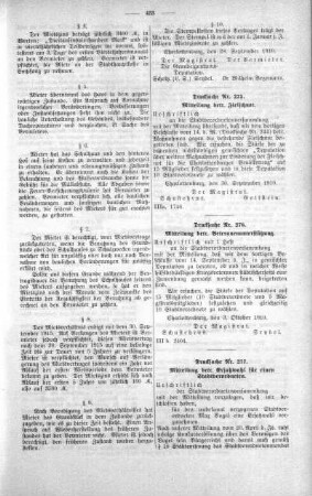 No. 18 (260-289) (274,275,276,277), 19. Oktober 1910