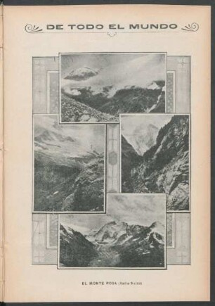 De todo el mundo : El Monte Rosa (Italia Suiza)