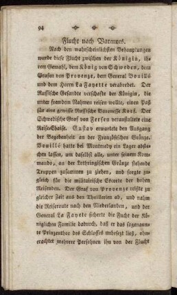 Flucht nach Varennes.