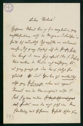 Brief vom 26. September 1882