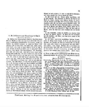 Goldkörner aus Rousseau's Emil : (Fortsetzung)