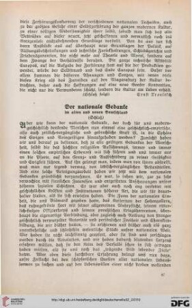 32: Der nationale Gedanke : im alten und neuen Deutschland, [2]