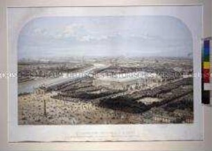 Die Weltausstellung 1855 in Paris - Gesamtansicht