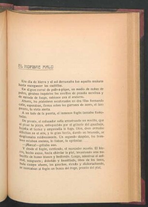 El hombre malo