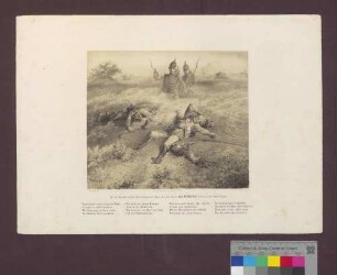 "Der vor Rastadt im Juli 1849 erschossene Hund des Sec. Lieuts. von Schlieben K. Preuss. 20. Infant. Regts."