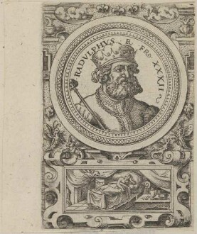 Bildnis von Radvlphvs, König von Frankreich