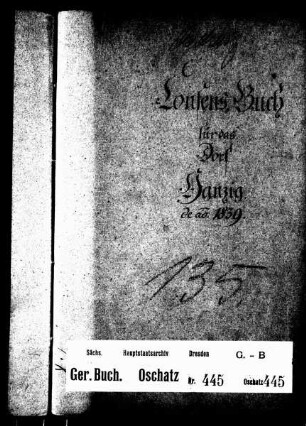 Konsensbuch von Ganzig