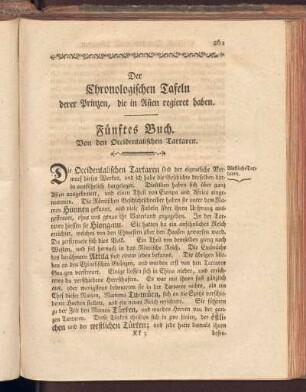 Fünftes Buch. Von den Occidentalischen Tartaren