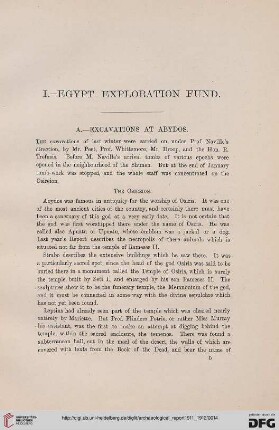 Egypt Exploration Fund : excavations at Abydos