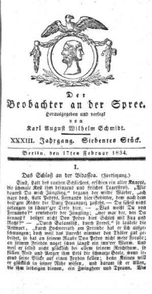 7. Stueck, 17. Februar 1834