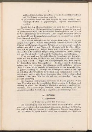 A. Lüftung.