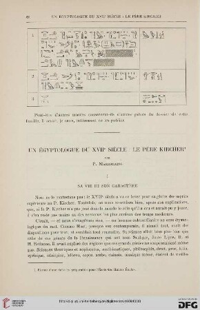 30: Un égyptologue du XVIIe siècle : le père Kircher