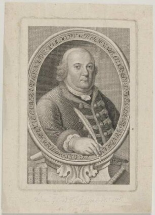 Bildnis des Johannes Conradvs Fvesslinvs