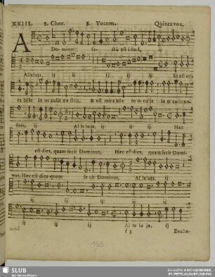 XXIII. A Domino factum est