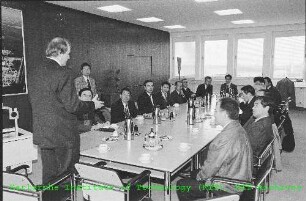 Besuch von Managern der Mitsubishi Electric Corporation (MELCO) Europa am Forschungszentrum Karlsruhe (FZK)