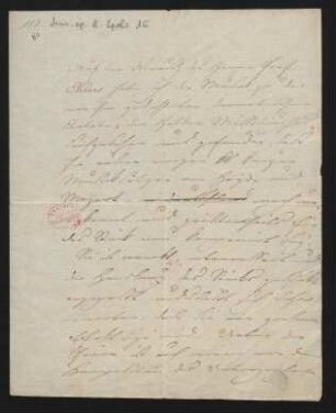 Brief an Wilhelm Ehlers : 12.03.1830