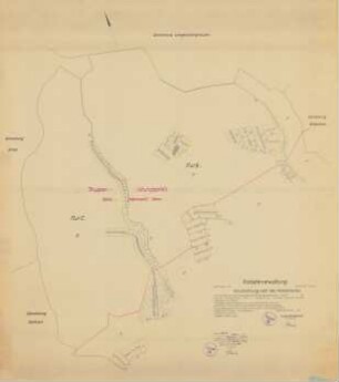 Truppenübungsplatzes, Reichsfiskus (Wehrmacht), Kreis Siegen-Land, Gemarkung Trupbach