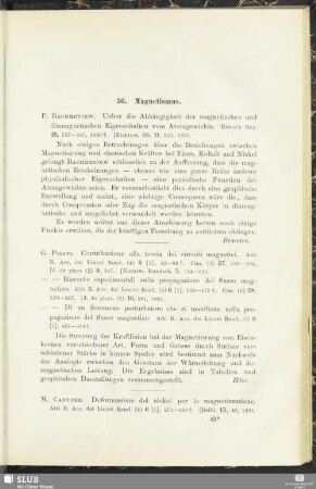 36. Magnetismus