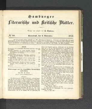 No. 88. 4. November 1854