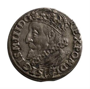 Münze, Dreigröscher (Düttchen), 1600