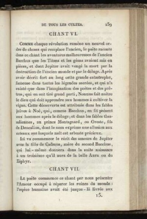Chant VI