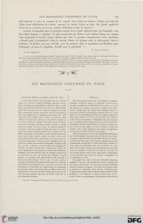 8: Les majoliques italiennes en Italie, [7]