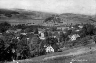 Steinbach Unterdorf mit Blick zur Oberschaar : Bildmitte: das Haus von HK