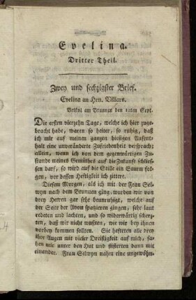 Zwey und sechzigster Brief. - [Fünf] und sechzigster Brief.
