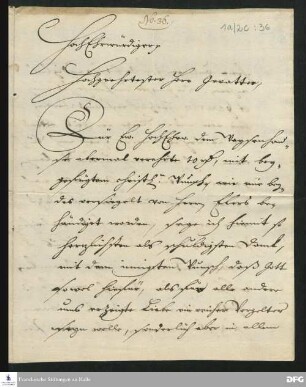 Brief von August Hermann Francke an Ernst Christian Philippi.